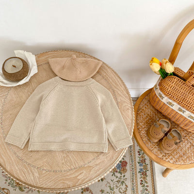 Cardigan de Punto Algodón con Bordado de Hongos - Colección Tide - Image 9