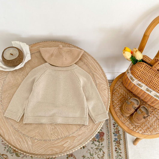 Cardigan de Punto Algodón con Bordado de Hongos - Colección Tide - Image 9