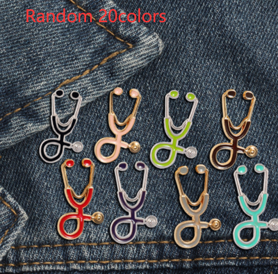 Broche Médico Doctor Who Estetoscopio Colores Cartoon - Image 19
