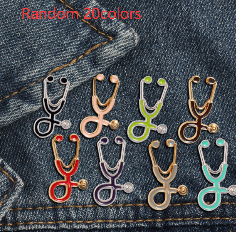 Broche Médico Doctor Who Estetoscopio Colores Cartoon - Image 19