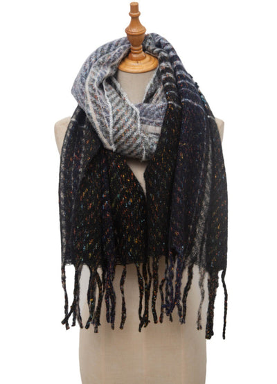 Pañuelo Degradado con Borlas Estilo Europeo y Americano - Image 26