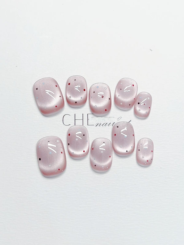 Pegatinas de Uñas Artesanales Cortas