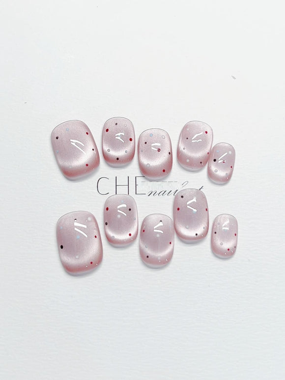 Pegatinas de Uñas Artesanales Cortas