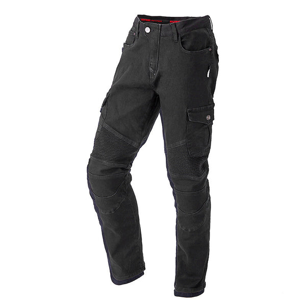Pantalón Vaquero de Protección para Motociclista con Cinturón de Carreras Camuflaje