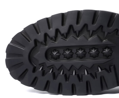 Botas de Cuero para Hombre con Punta Redonda - Calzado de Senderismo Resistente - Image 13