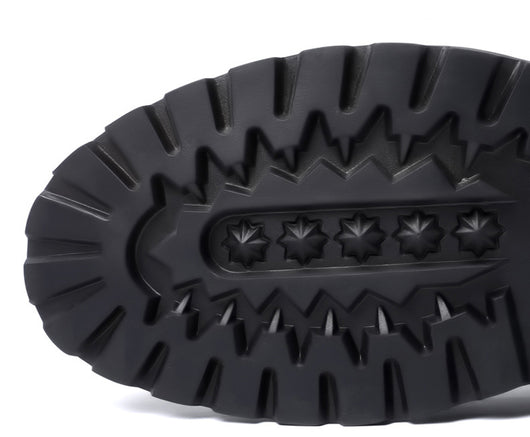 Botas de Cuero para Hombre con Punta Redonda - Calzado de Senderismo Resistente - Image 13