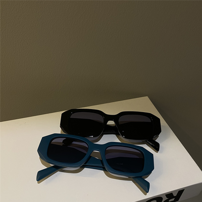 Gafas de Sol Irregulares con Protección UV - Unisex Estilo Black - Image 7