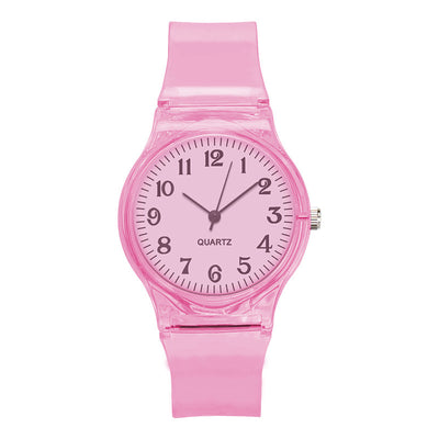 Reloj de Moda con Correa Transparente y Esfera de Color - Image 15