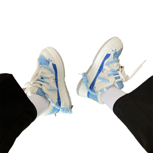 Zapatillas Plataforma Estilo Coreano para Mujer - Dad Shoes Versátiles - Image 5