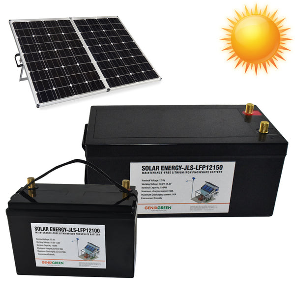 Batería de Almacenamiento Solar 12V 200Ah - Energía Independiente