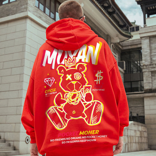 Sudadera Hip-hop Oversized con Capucha para Hombre - Invierno Cálido y Moderno - Image 26