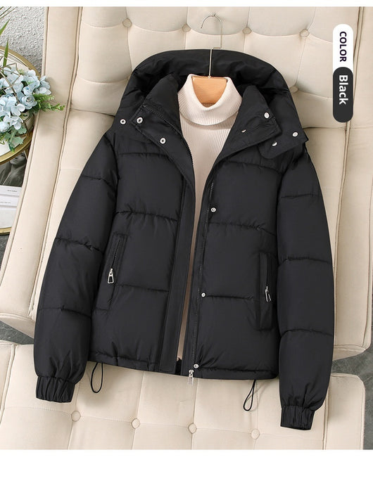 Abrigo Acolchado con Capucha para Mujer Petite - Chaqueta de Invierno - Image 23