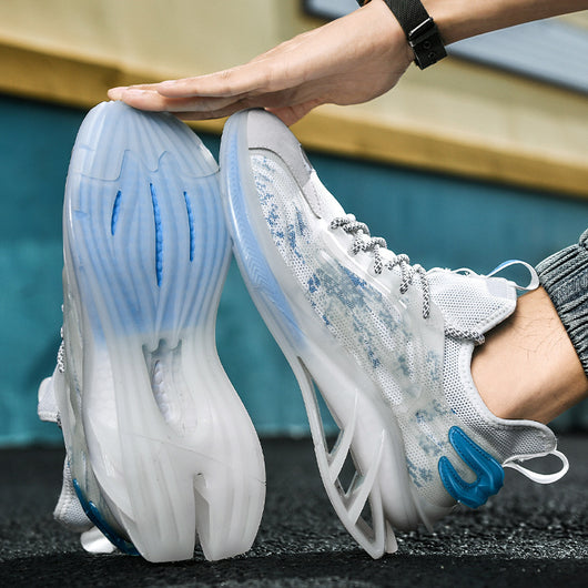 Zapatillas de Running Deportivas Transpirables Fluorescentes para Hombre - Image 17