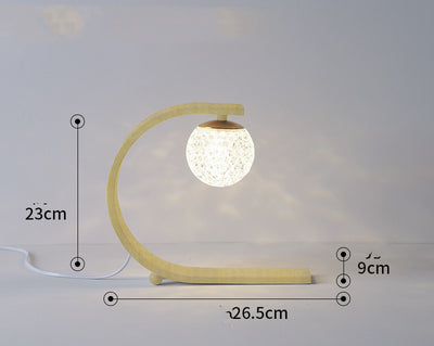 Lámpara de Mesa LED Minimalista Efecto Estrellado - Image 10