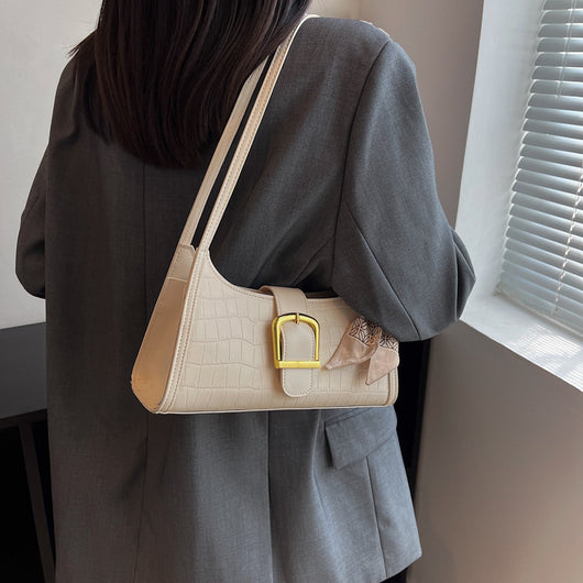 Bolso Bandolera Minimalista de Diseño Exclusivo - Bolsa Baguette de Moda Versátil - Image 19