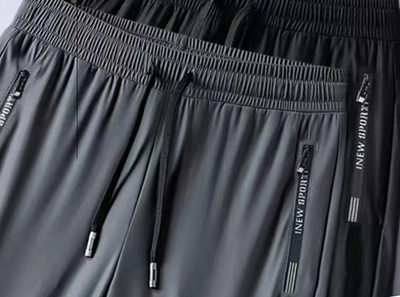 Pantalones de Seda Helada Ultrafinos para Hombre - Verano - Image 13