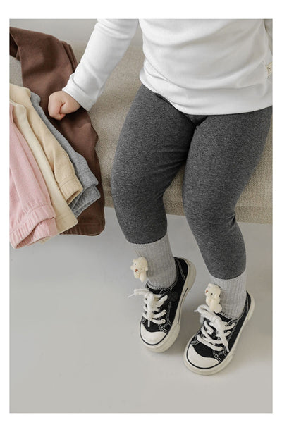 Leggings Elásticos para Niña - Versátiles para Exteriores y Uso Diario - Image 28
