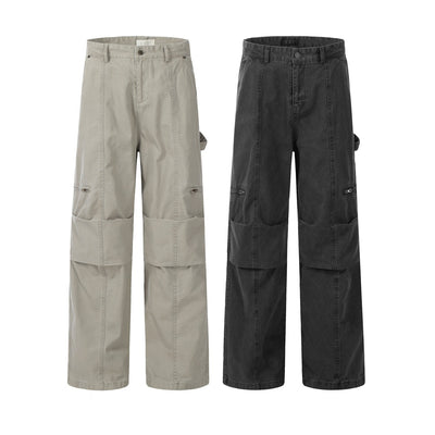 Pantalones Cargo Retro Maillard Lavado Primavera - Image 4