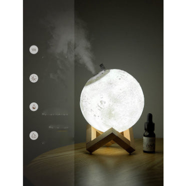 Humidificador Lunar con Luz Nocturna y Difusor de Aromas - Image 2