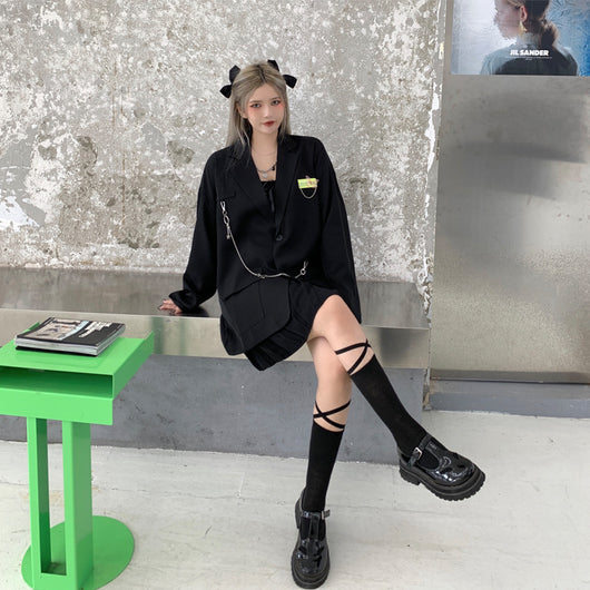 Traje Hip-hop de Moda Urbana - Diseño Trendy de Alta Calle - Image 8