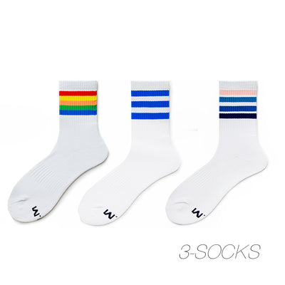 Calcetines Deportivos Arcoíris para Hombre - Comodidad y Estilo Casual - Image 27