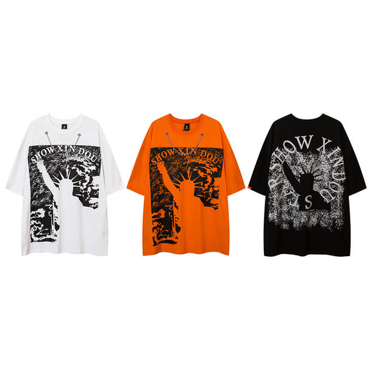 Camiseta Estampada de Manga Corta para Hombre - Image 10