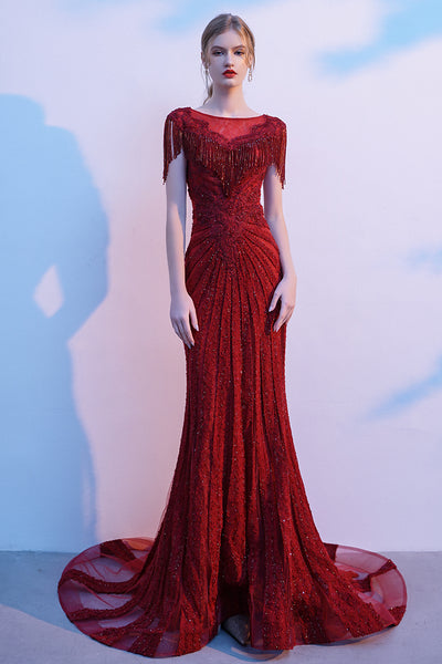 Vestido de Noche Champagne Elegante Premium - Image 7