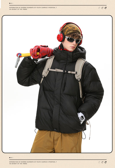 Abrigo Impermeable para Parejas con Capucha y Múltiples Bolsillos - Image 15