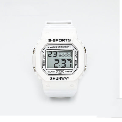 Reloj Electrónico Cuadrado Luminoso Resistente al Agua para Estudiantes - Image 16