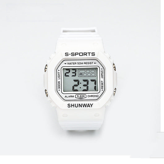 Reloj Electrónico Cuadrado Luminoso Resistente al Agua para Estudiantes - Image 16