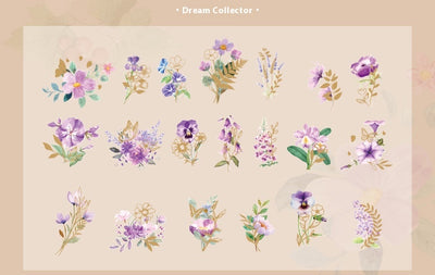 Cuaderno de Flores y Plantas - Material Decorativo 40 Piezas - Image 32