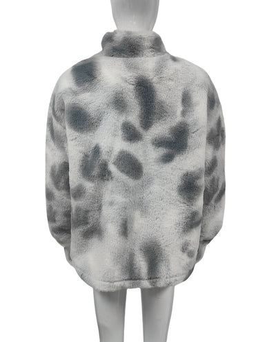 Abrigo de Lana Artificial New Grass para Mujer - Image 10
