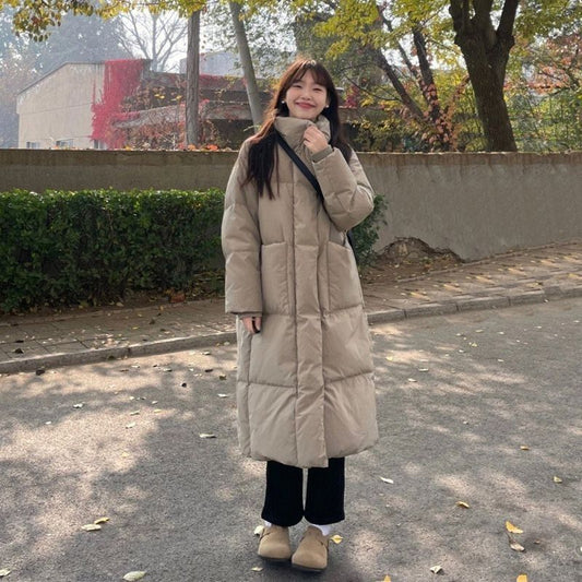 Chaqueta Puffer Acolchada de Invierno Corta