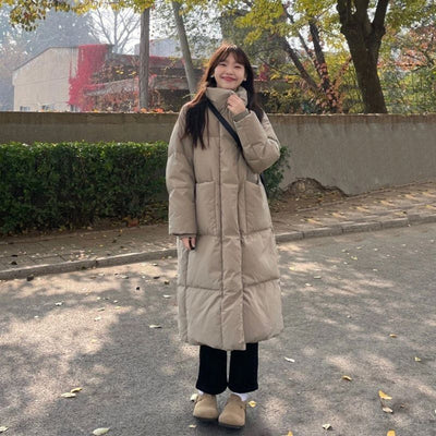Chaqueta Puffer Acolchada de Invierno Corta