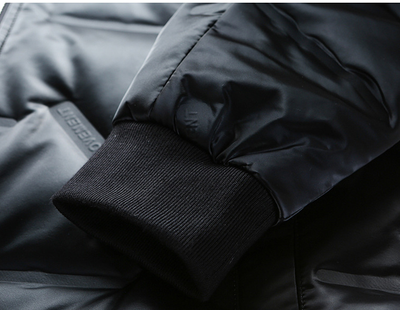Chaqueta de Plumas para Hombre con Cuello Alto - Image 8