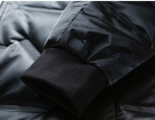 Chaqueta de Plumas para Hombre con Cuello Alto - Image 8