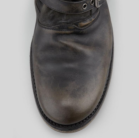 Botas Casuales de Hombre con Cierre Lateral, Punta Redonda y Tacón Robusto - Image 9