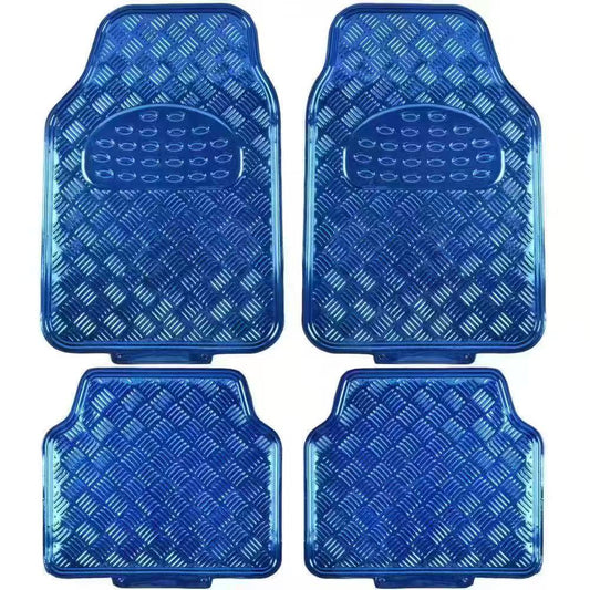 Tapete Automotriz de Aluminio Antideslizante Impermeable Universal - Image 2