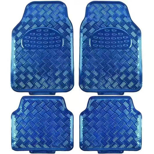 Tapete Automotriz de Aluminio Antideslizante Impermeable Universal - Image 2