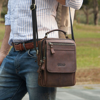 Bolsa Cruzada Hombre Estilo Europeo - Bandolera Moderna para Viajes - Image 9