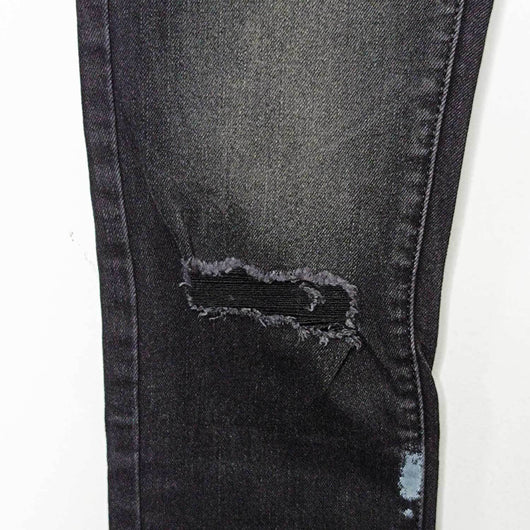 Jeans Rectos Rotos con Efecto Paint Splash y Stretch para Hombre - Image 13