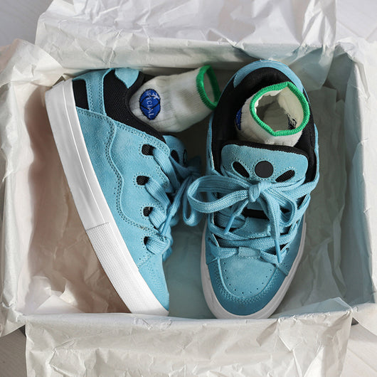 Zapatos de Skate Deportivos de Cuero Sintético para Hombre - Estilo Nacional - Image 3