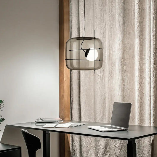 Lámpara de Techo Minimalista Moderna en Vidrio para Dormitorio - Image 2