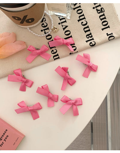 Set de 8 Pasadores de Lazo Rosa para Frente - Image 7