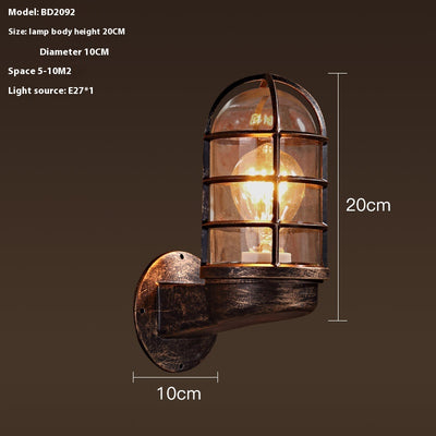 Lámpara de Pared Industrial Retro para Dormitorio y Pasillos - Image 13