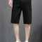 Pantalones Casuales de Tela Elástica con Cintura Ajustable para Hombre