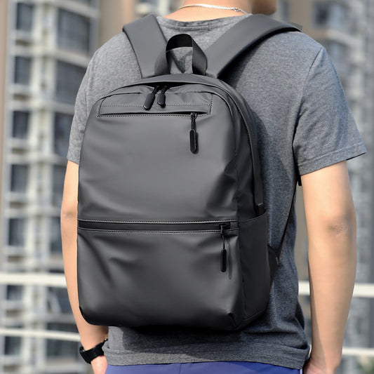 Mochila de Gran Capacidad Minimalista en Colores Sólidos