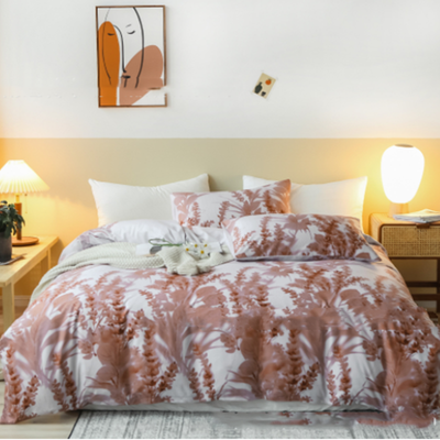 Funda Nórdica y Funda de Almohada con Estampado Geométrico Floral - Image 4