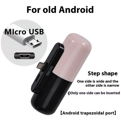 Banco de Energía Portátil Android Carga Rápida Capsule - Image 8