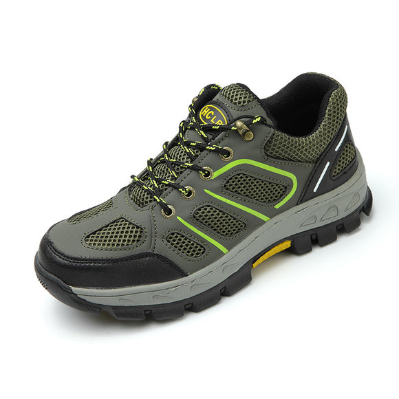 Zapatos de Seguridad Respirables con Puntera de Acero - Protección Antiaplastamiento